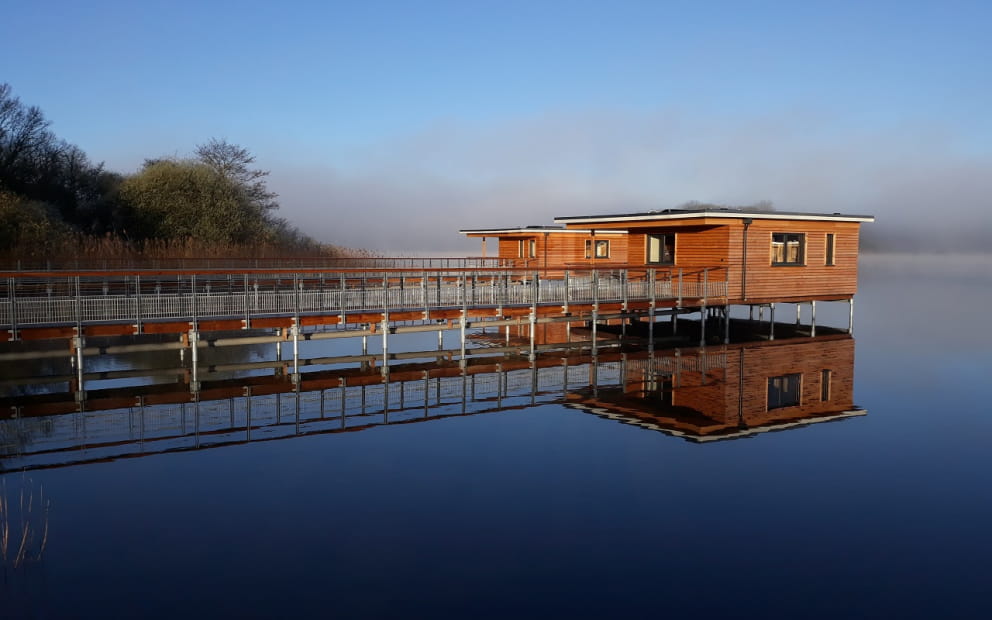 LAKESIDE VILLAGE - STILT HUTS REEDS